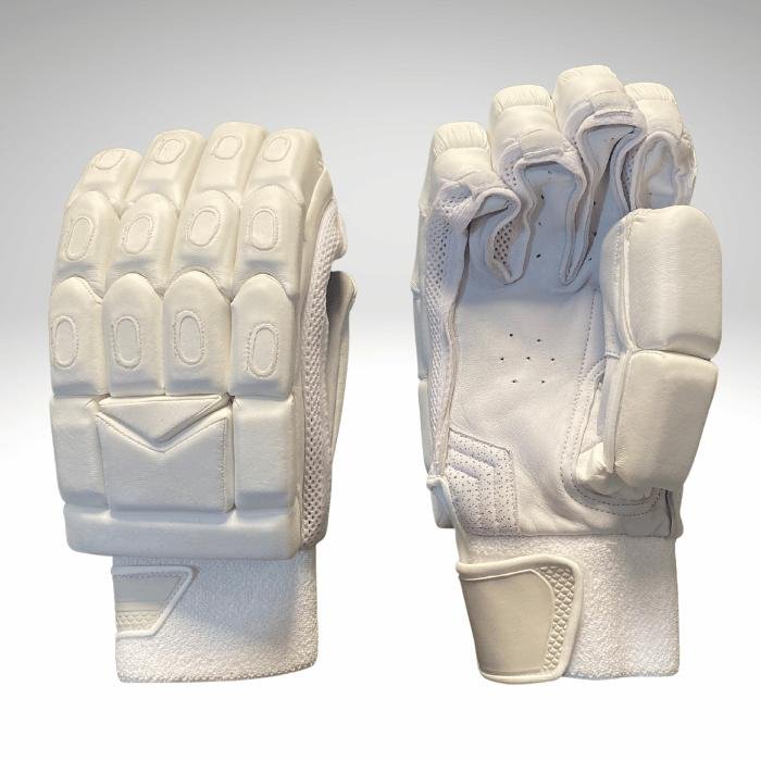 Unbranded Ultimate All White Batting Gloves