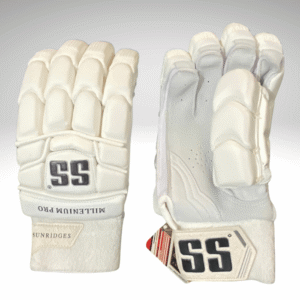 SS Millenium Pro (White) Batting Gloves