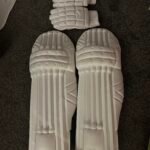Unbranded All White X1 Batting Pads photo review