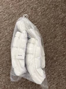Unbranded Ultimate All White Batting Gloves (Pittard) photo review