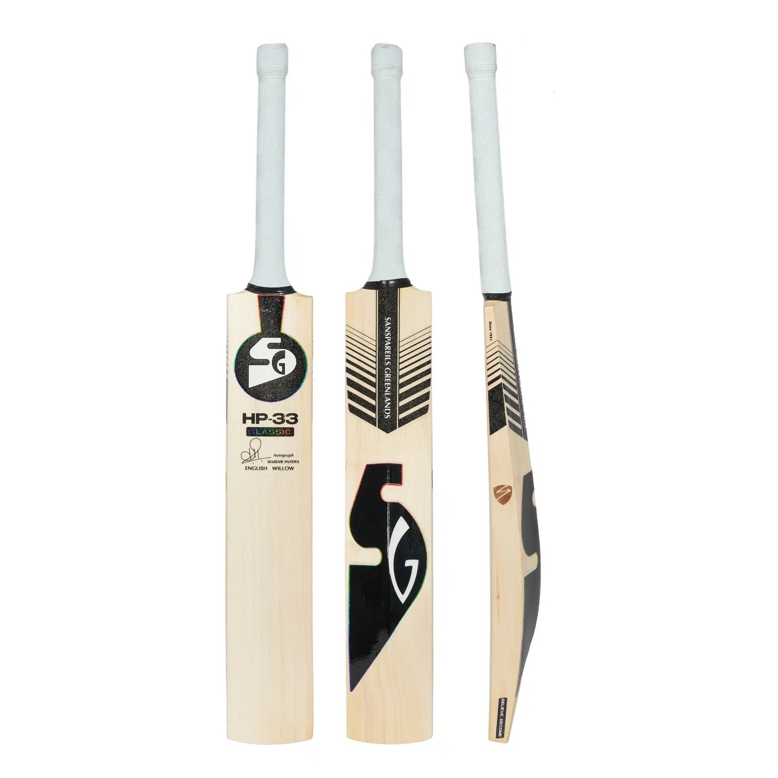 SG HP 33 CLASSIC Players English Willow Cricket Bat