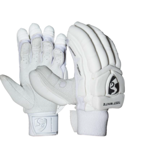 SG Test White Cricket Batting Gloves