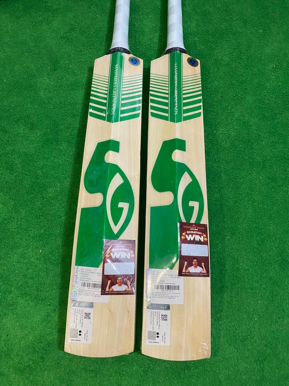 Sg Triple Crown Classic English Cricket Bat (Junior-Size) - Image 3