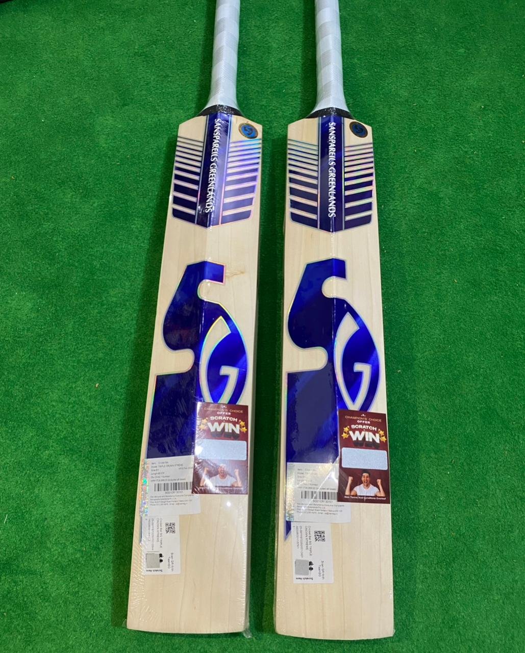 SG Triple Crown Xtreme English Willow Cricket Bat - Image 3