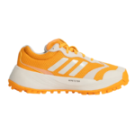 Adidas SCORERUN Rubber Studs Shoes White/Orange – Lightweight breathable cricket shoes with cushioned EVA midsole and high-traction rubber outsole. 1