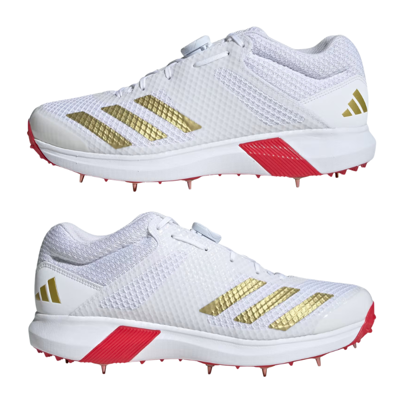 Adidas Vector Mid 20 Shoes ( Boa® Fit System ) – Mid-cut fast bowling spikes with Adiprene cushioning and precision Boa fit. 3