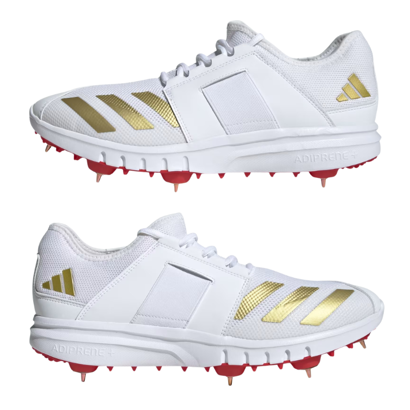 Adidas Howzat Spikes Shoe – Versatile all-rounder cricket shoes with Adiprene+ cushioning and 7-spike traction. 1
